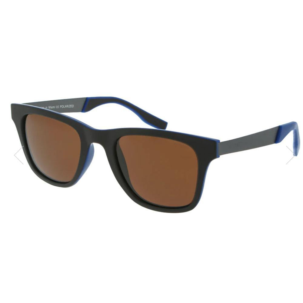 Mix Brown and Blue with Brown Lens Polarized Sunglasses by Floats Eyewear (F4260)