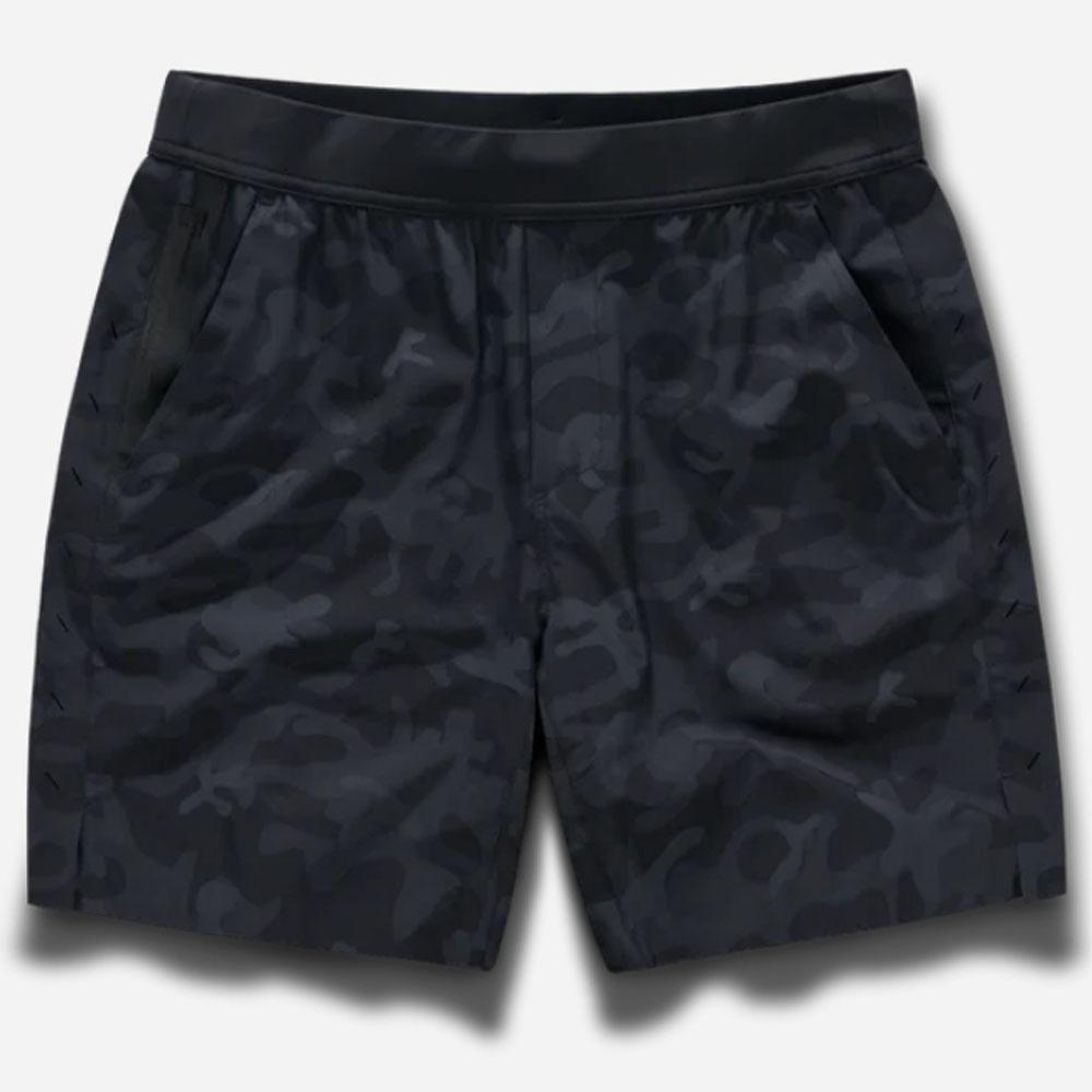 Black Camo 7" Inseam Interval Short by Ten Thousand