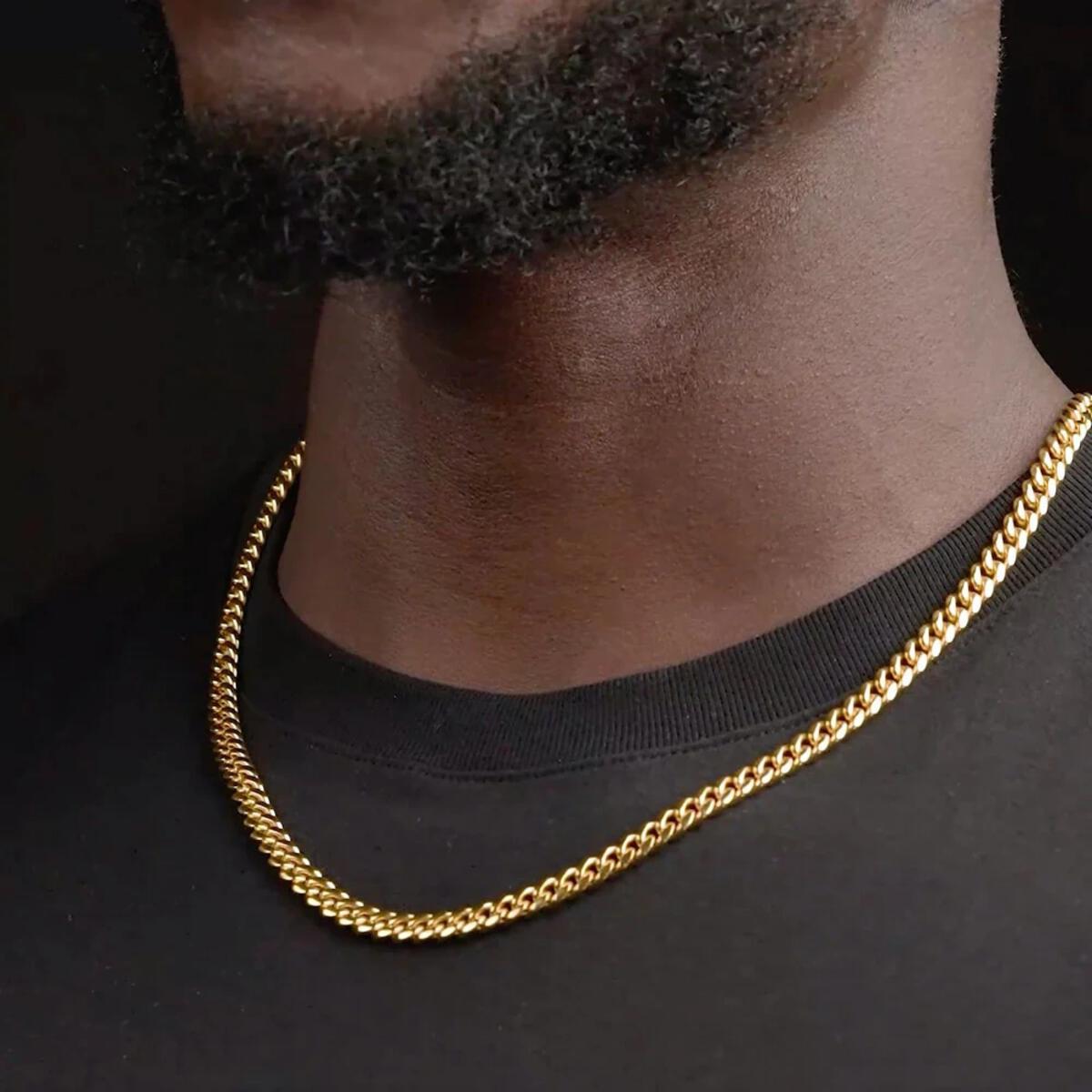 6MM Gold Miami Cuban Chain by Gold Gods