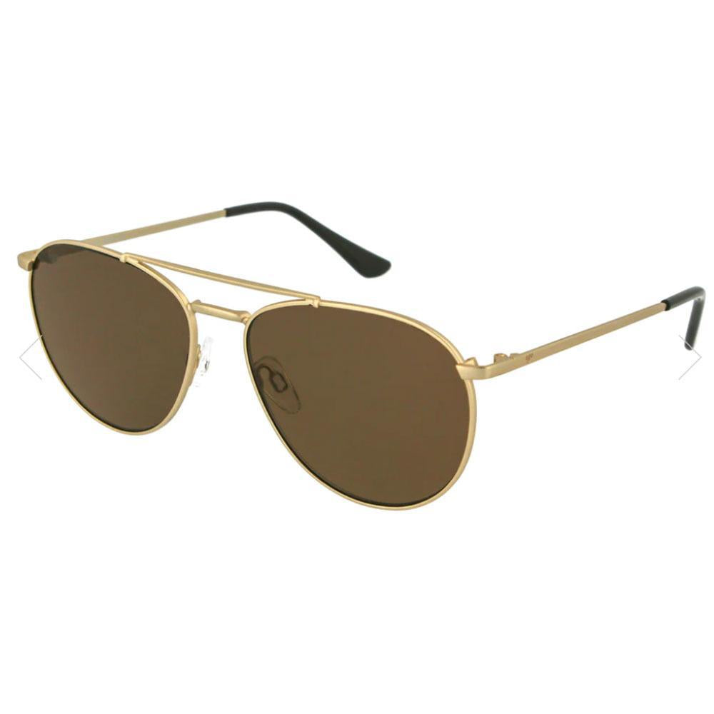 Bondi Matte Gold with Brown Lens Sunglasses by Ego Eyewear (7121)