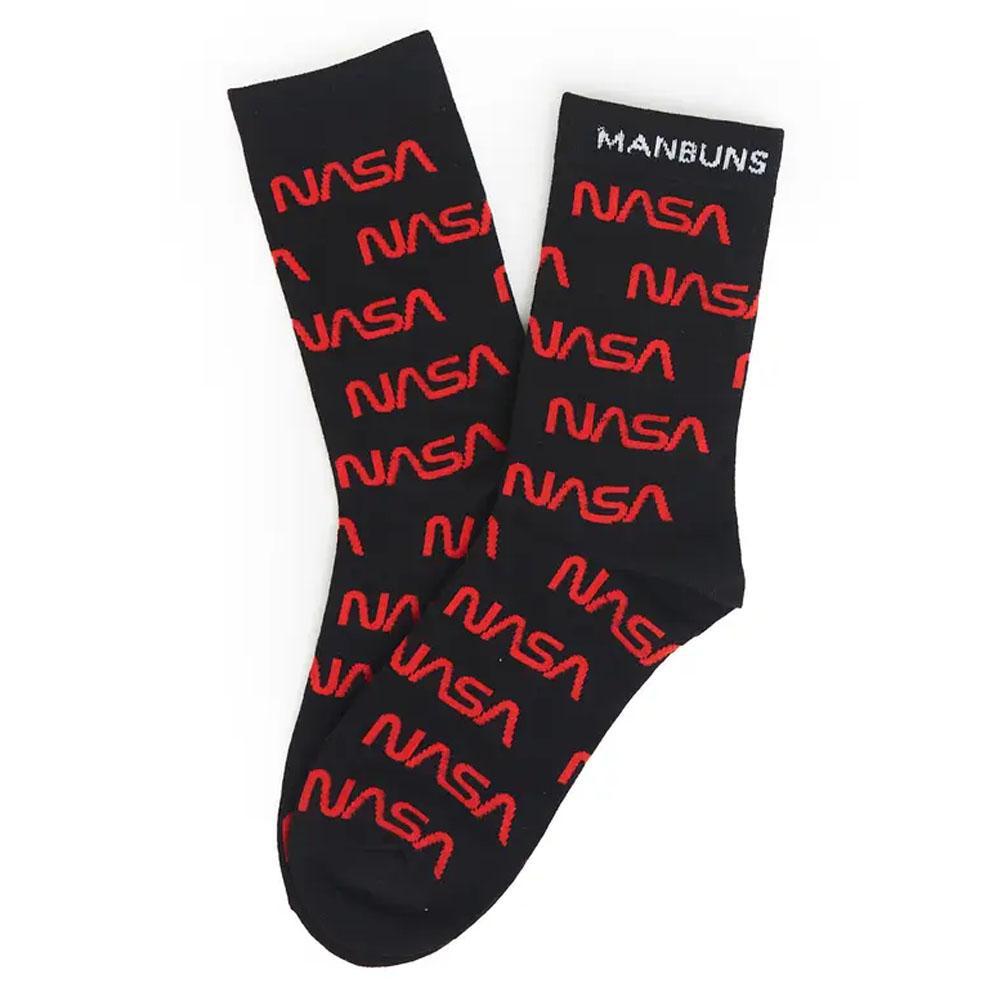 Black NASA Socks