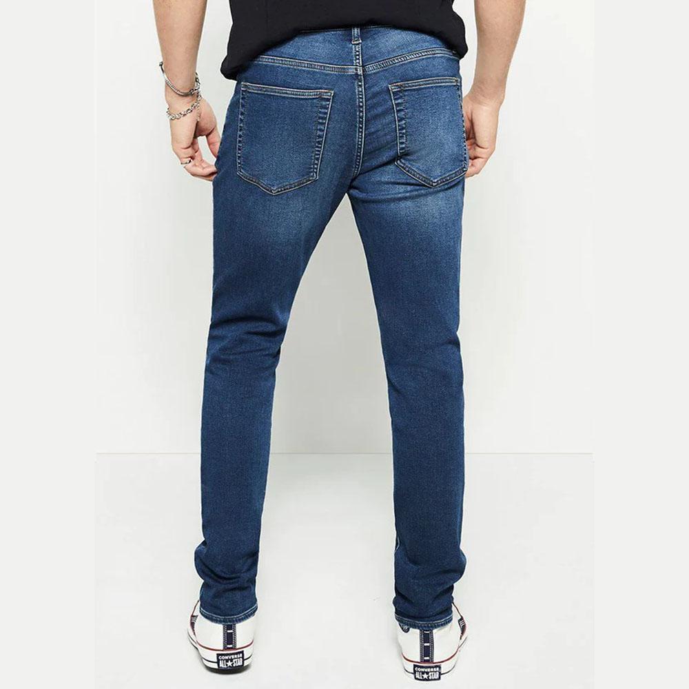 Medium Denim Duo Pants by Swet Tailor (TC6059ST)