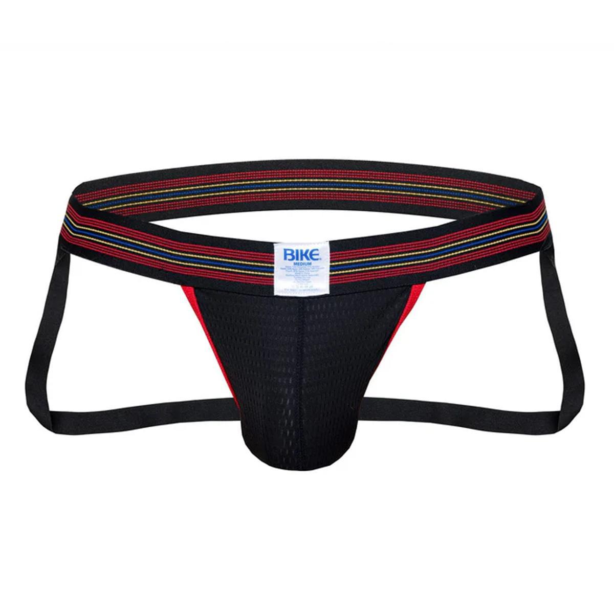 Black Mesh Jockstrap by Bike Athletic