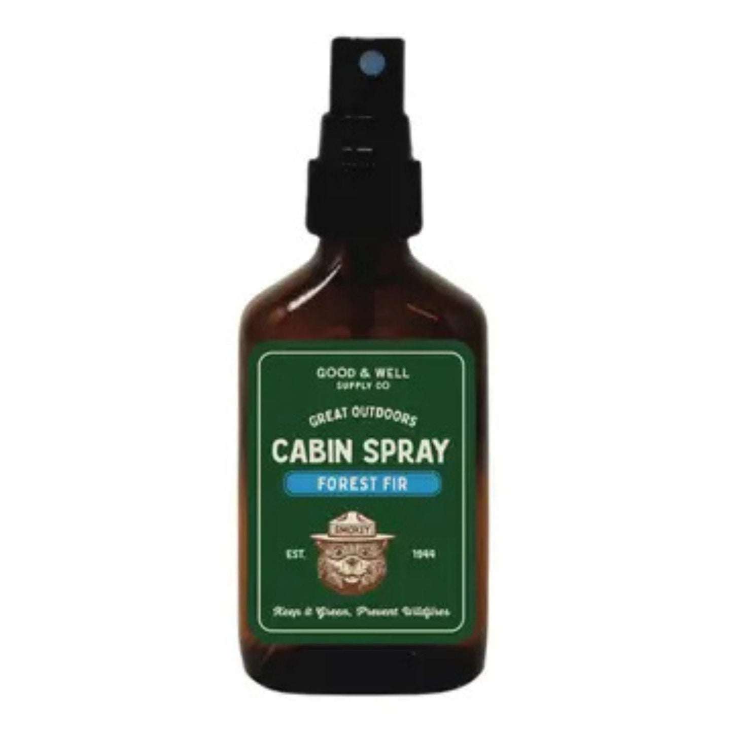 Forest Fir Smokey Bear Cabin and Room Spray by Good & Well Supply Co.