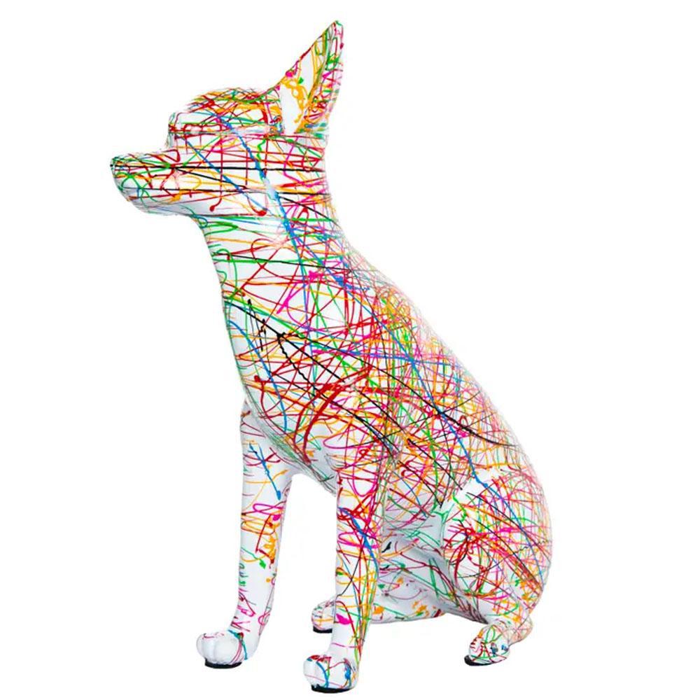 Expressionist Chihuahua - 9.5" tall by Interior Illusions Plus