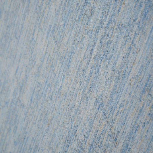 Blue Soft Form Textured T-Shirt by Eight X