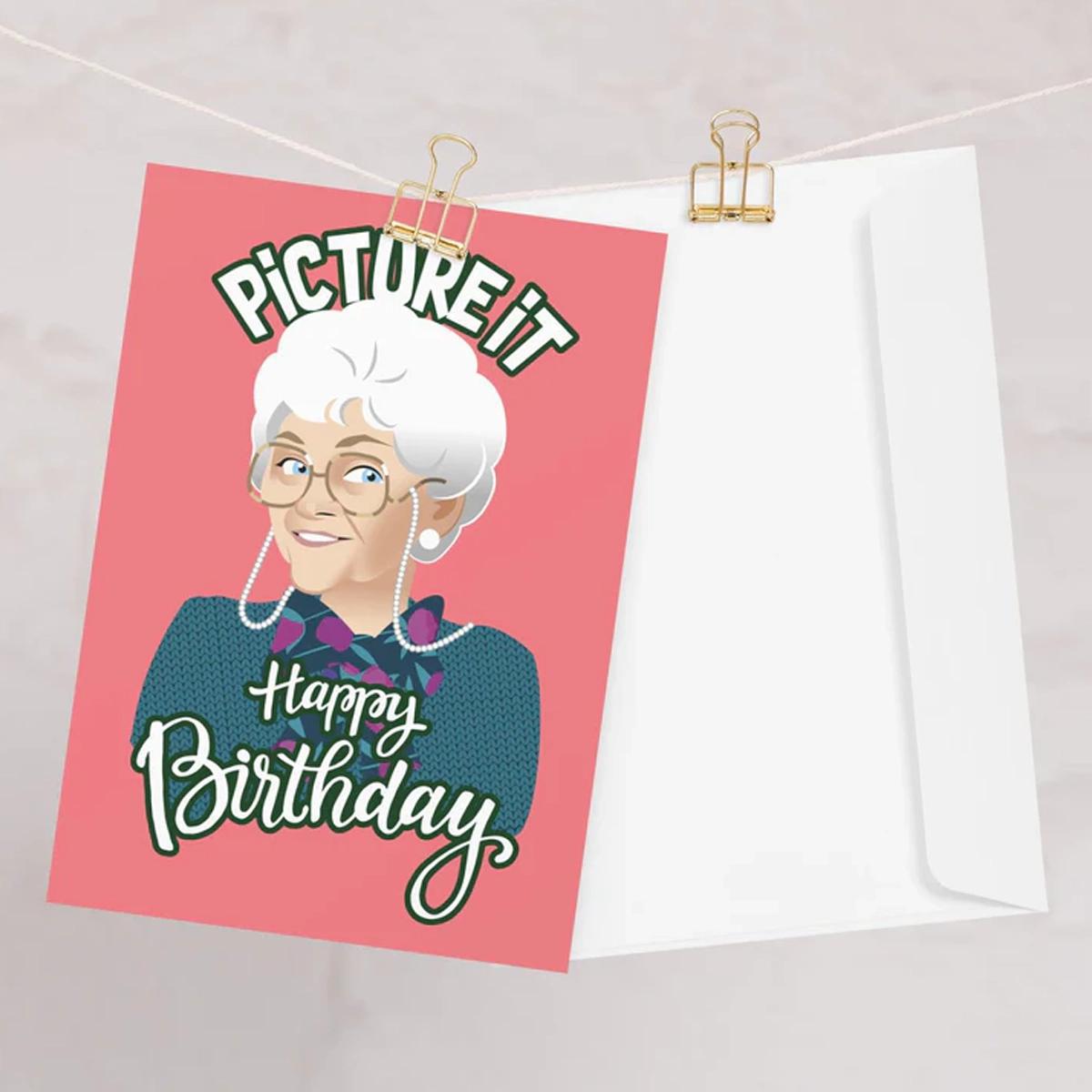 Picture It Birthday Card by Swish Embassy