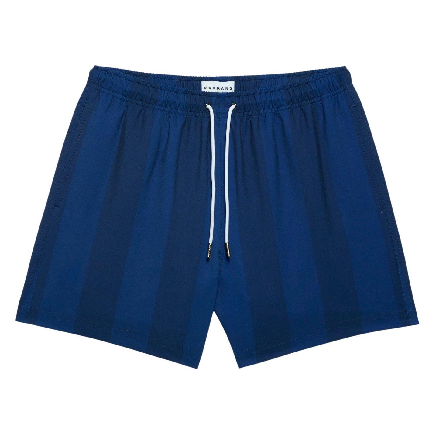 Navy Tonal Cabana Swim Short by Mavrans