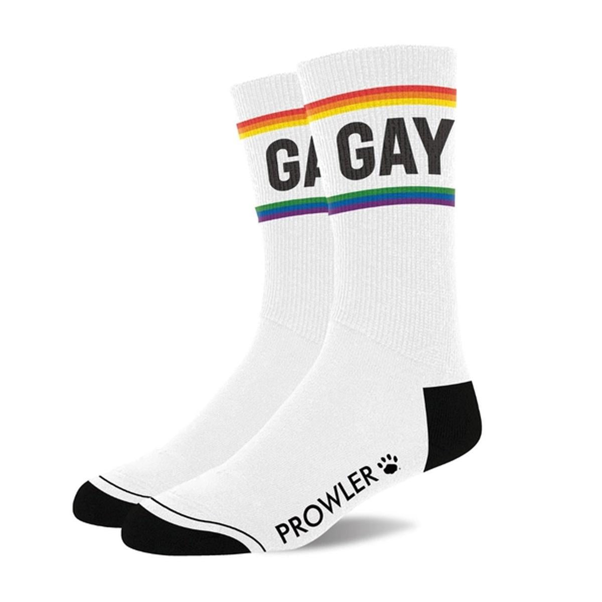 Gay Socks by Prowler Red