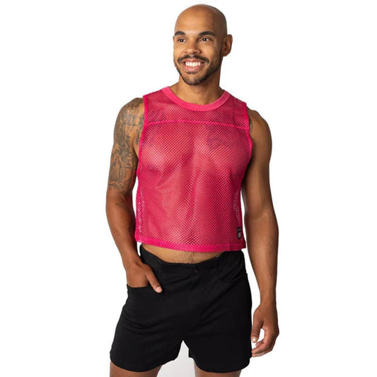Hot Pink Sleeveless Practice Jersey by Bike Athletic