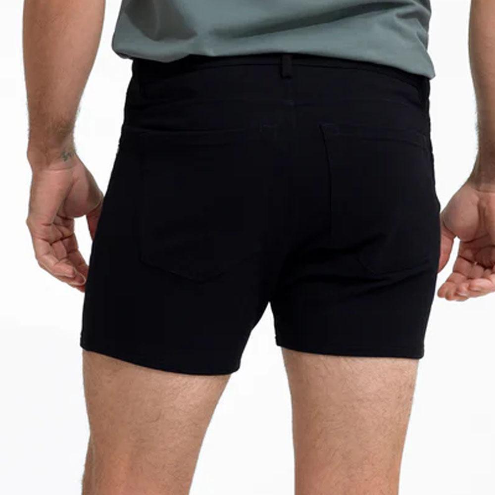 All In 5-Inch Black Short by Swet Tailor (ST-6056)