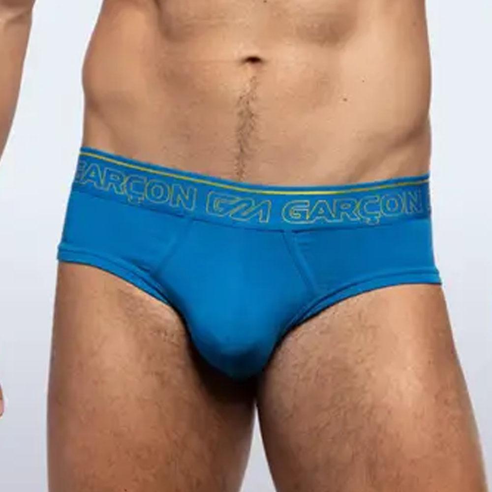 Blue Bamboo Brief by Garcon (GM21-BLUE-BF)