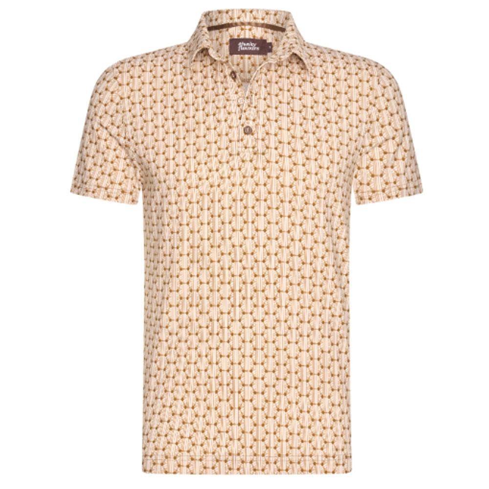 Follow the Clouds Polo Shirt by 4funkyflavours