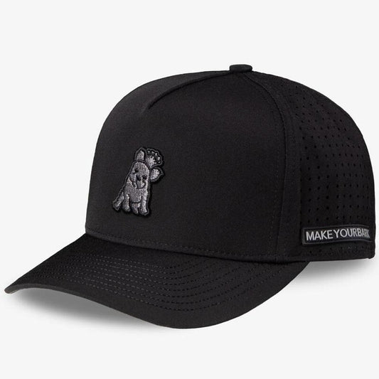 French Bulldog Black Baseball Cap by James Bark