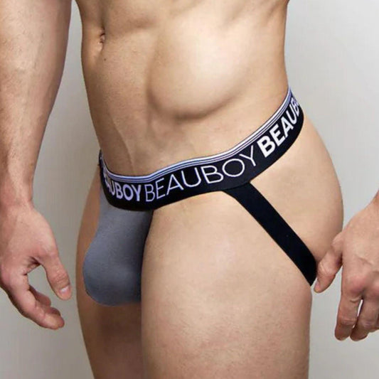 Gray Jock by Beauboy Menswear