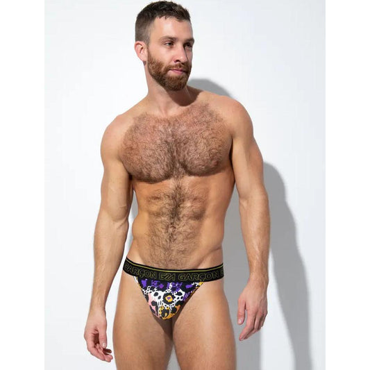 Purple Jaguar Thong by Garcon (G21-Purple-Thong)