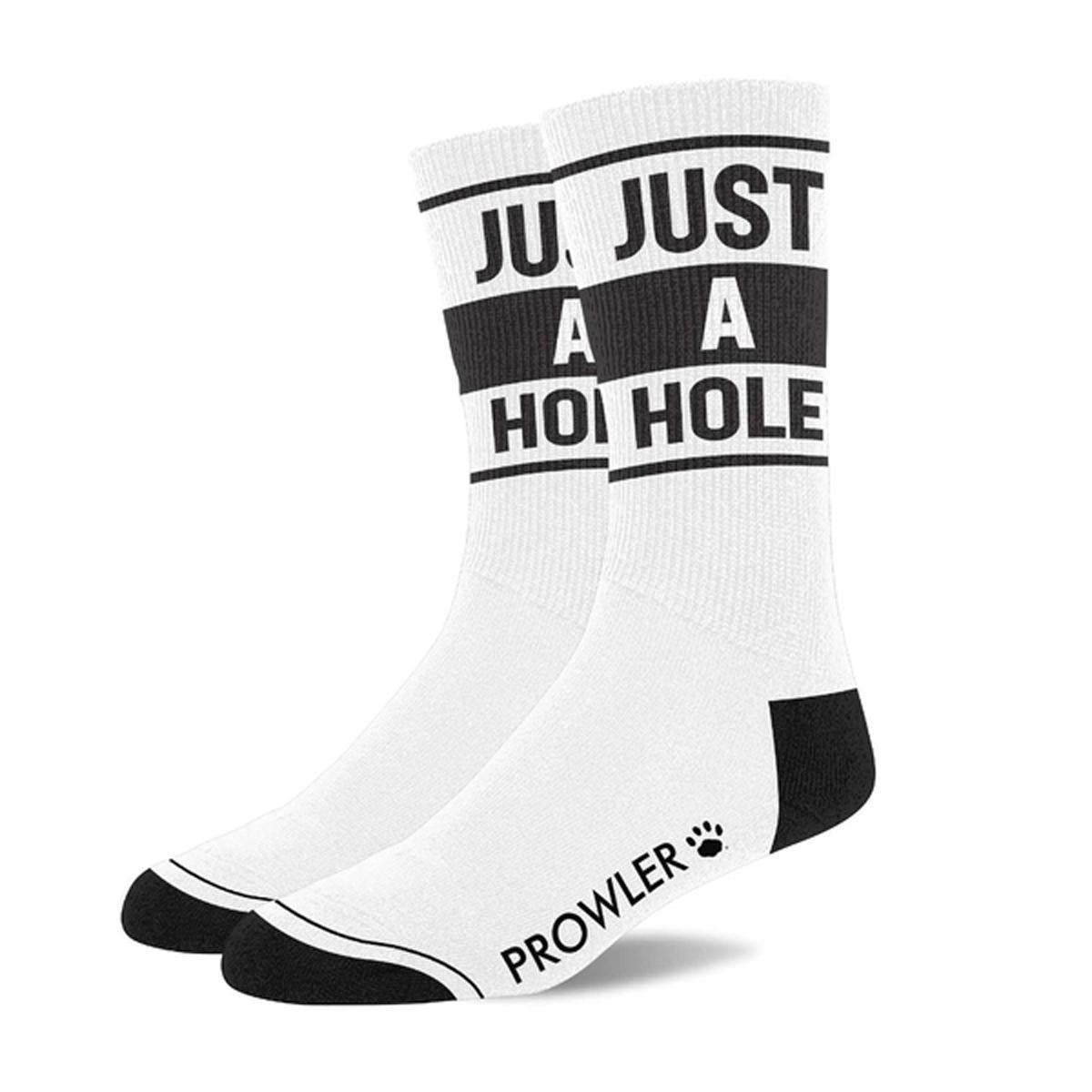 Just a Hole Socks by Prowler Red
