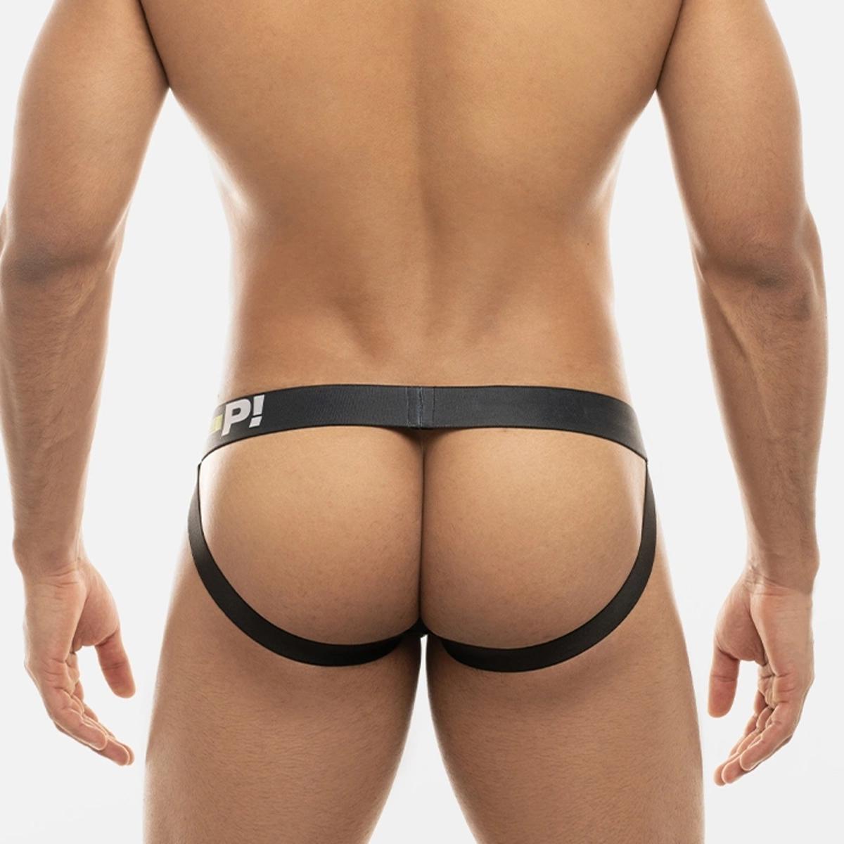 Strength Black/Rainbow Jockstrap by PUMP!