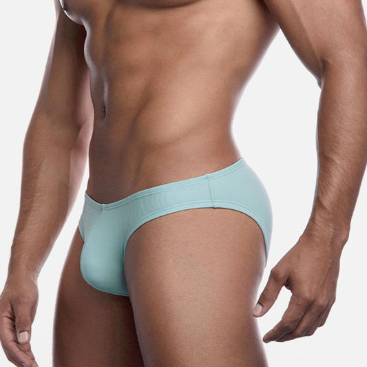 Retro Teal Water Cheeky Swim Brief by PUMP!