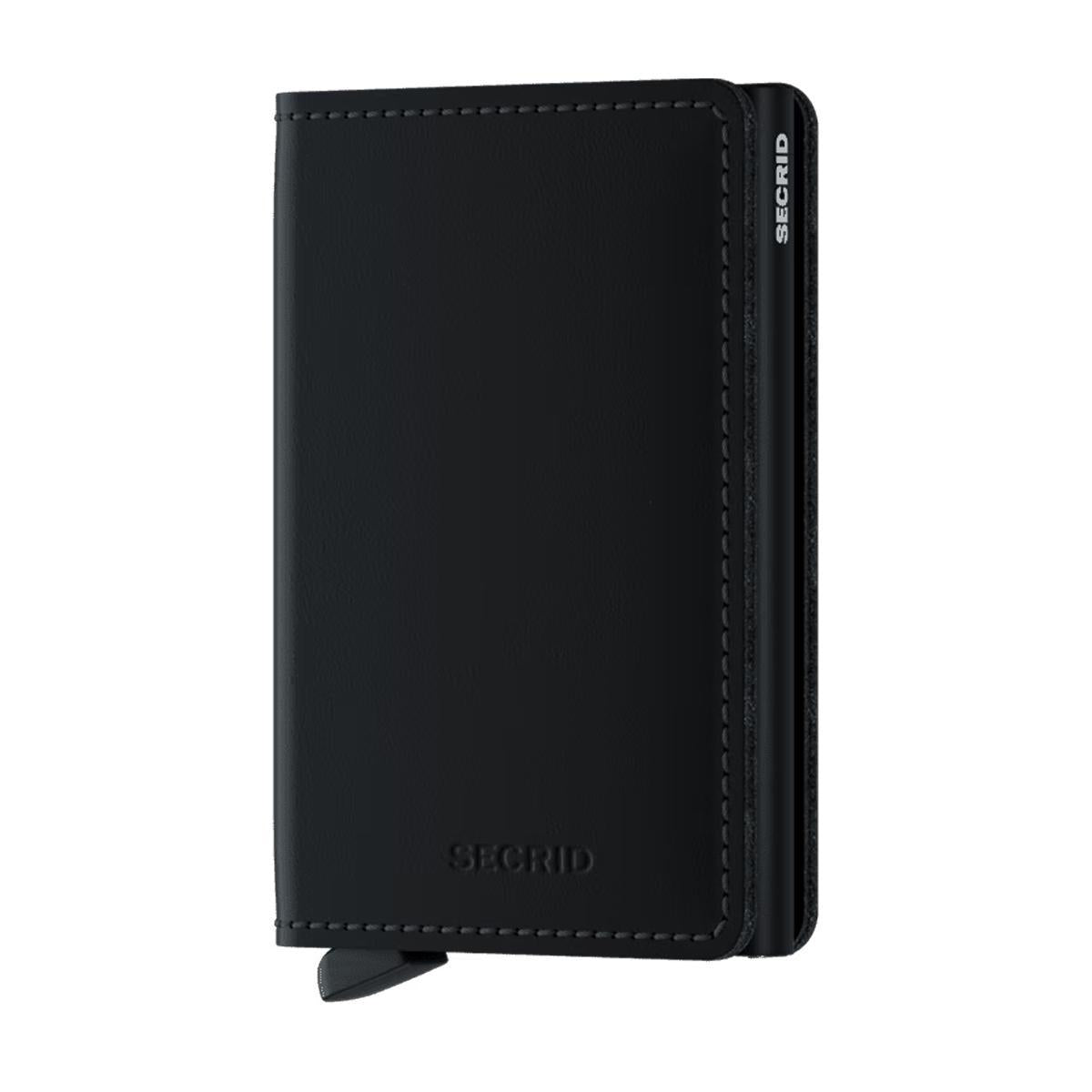 Matte Black Slimwallet by Secrid