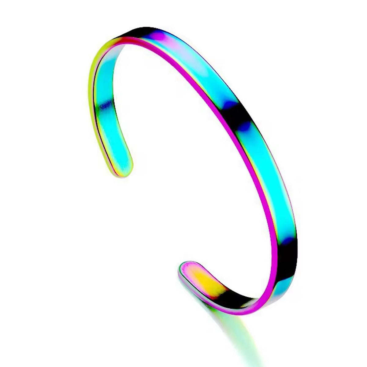 6mm Stainless Steel Bangle Bracelet