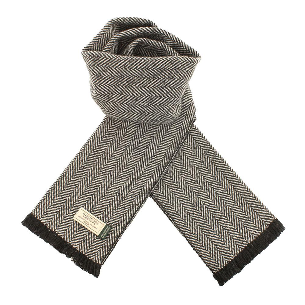 Beige Soft Donegal Irish Wool Scarf by Mucros Weavers (SD7)