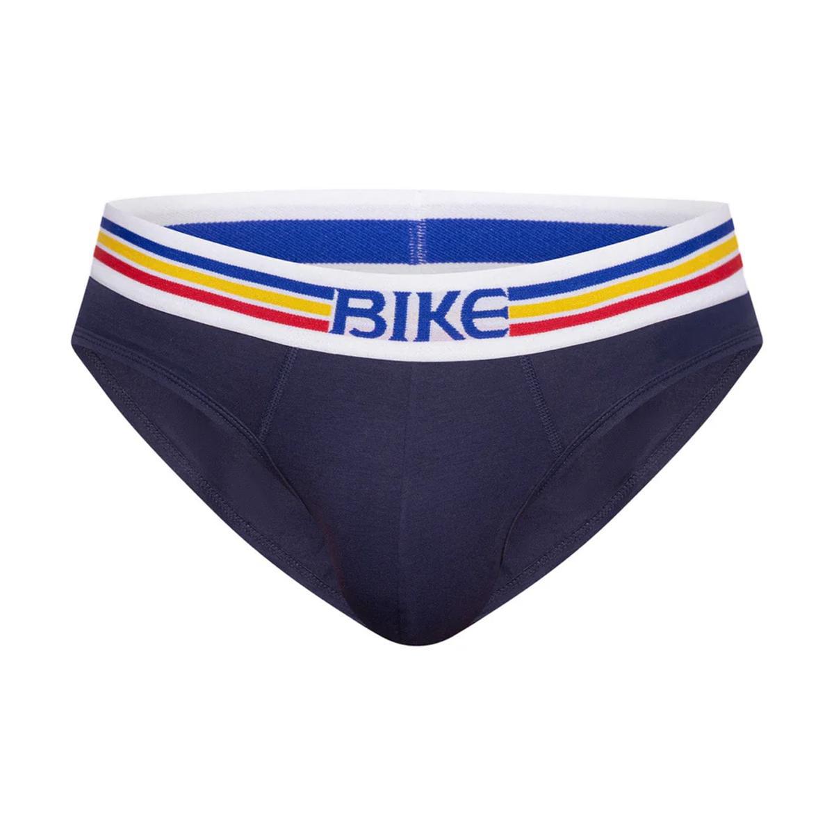Navy Stretch Cotton Brief by Bike Athletic