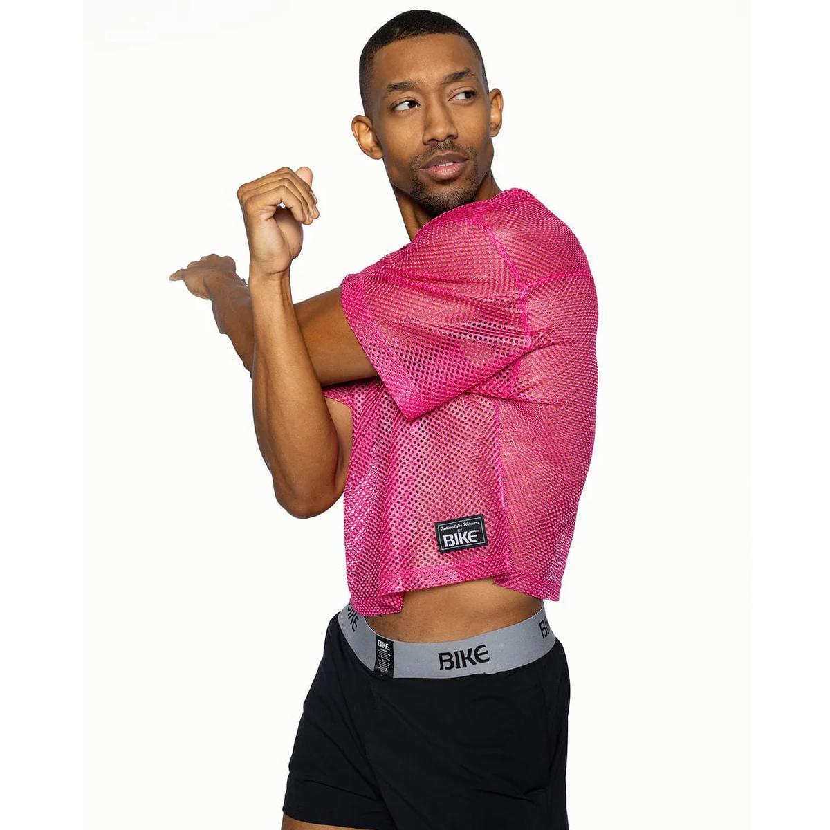 Hot Pink Short Sleeve Practice Jersey by Bike Athletic