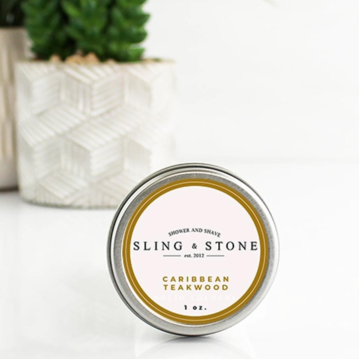 Caribbean Teakwood Solid Scent Cologne