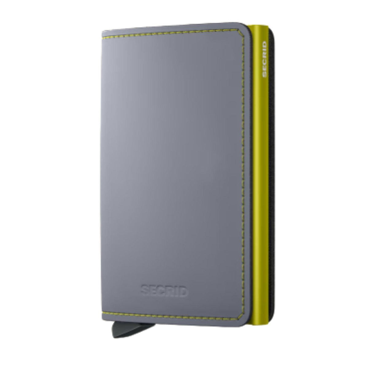 Matte Grey & Lime Slimwallet by Secrid