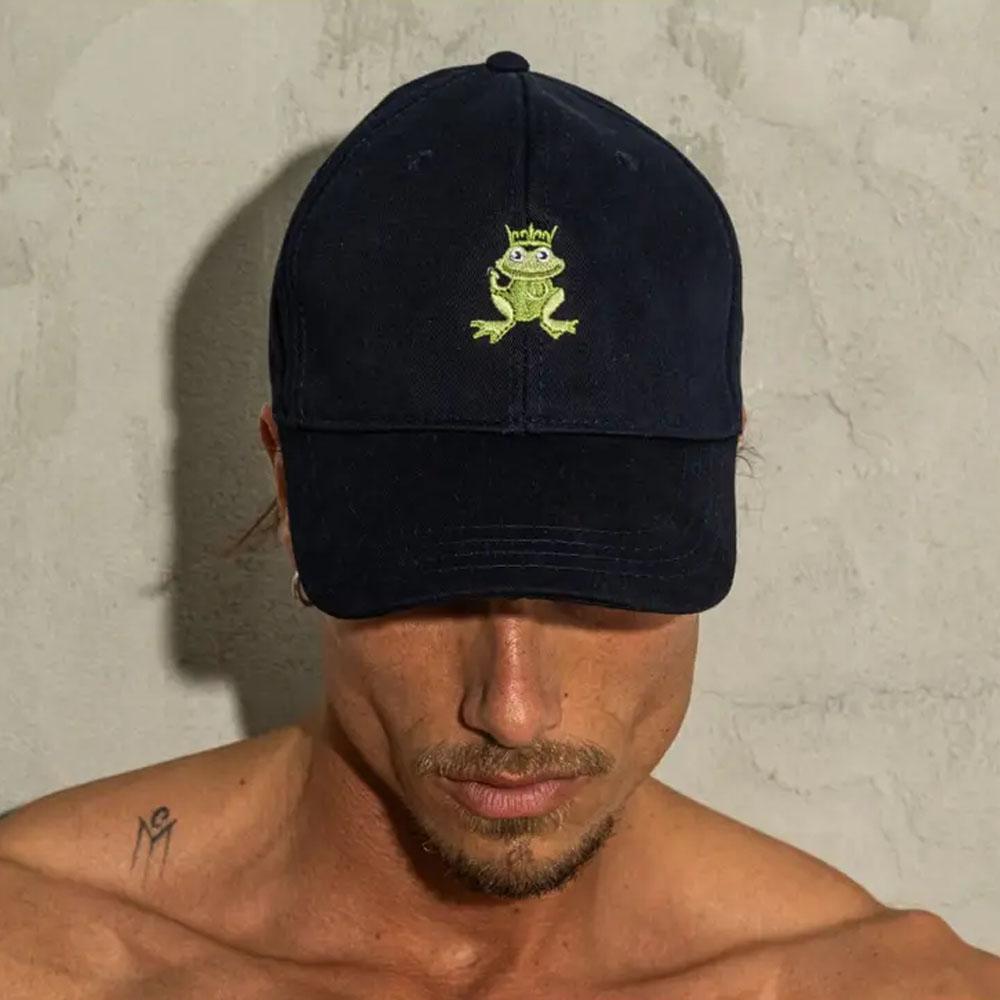 Navy FROG Logo Hat by Eight X