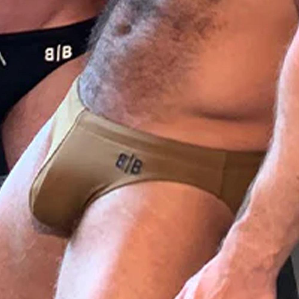 Tan Swim Brief by Bill & Brandon Underwear