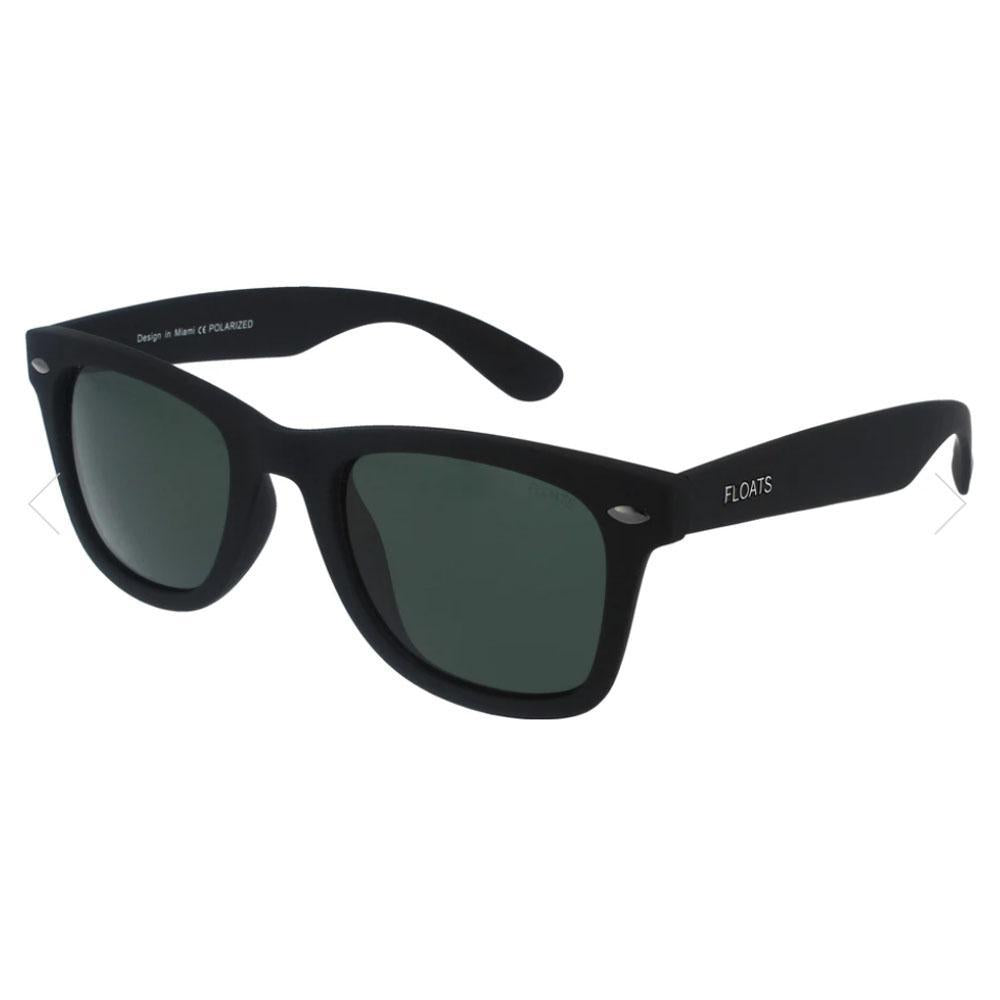 Lulu Matte Black with Smoke Lens Polarized Sunglasses by Floats Eyewear (F4325)