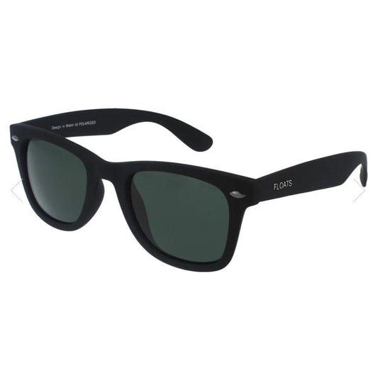 Lulu Matte Black with Smoke Lens Polarized Sunglasses by Floats Eyewear (F4325)