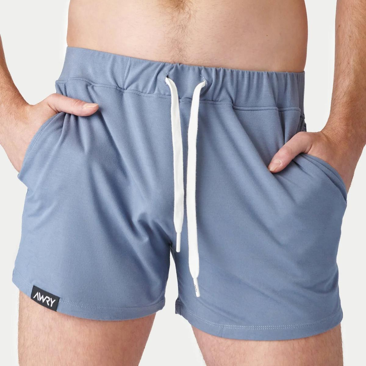 CLOUD Steel Blue Shorts by Awry Menswear