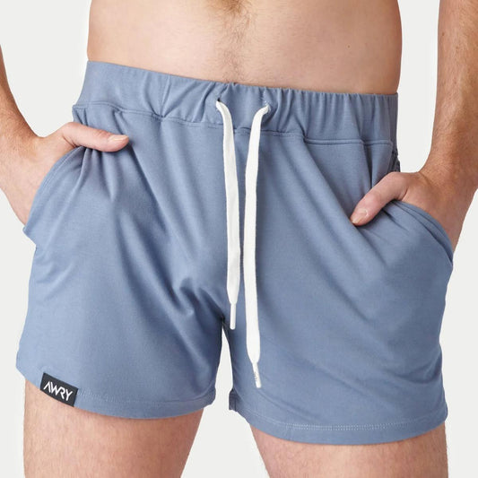 CLOUD Steel Blue Shorts by Awry Menswear