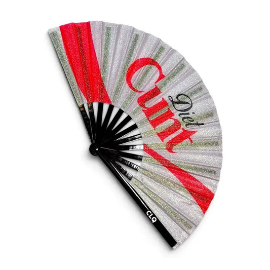 Glitter Diet C*nt Festival Clack Fan