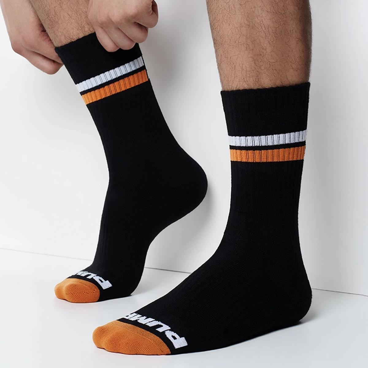Nightlight Black Crew Socks by PUMP! Underwear