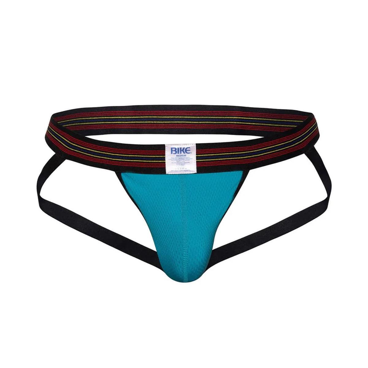 Teal Mesh Jockstrap by Bike Athletic