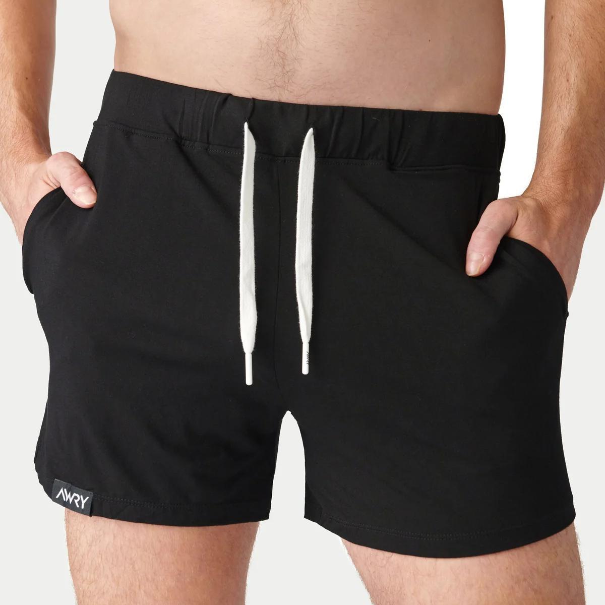 CLOUD Black Shorts by Awry Menswear