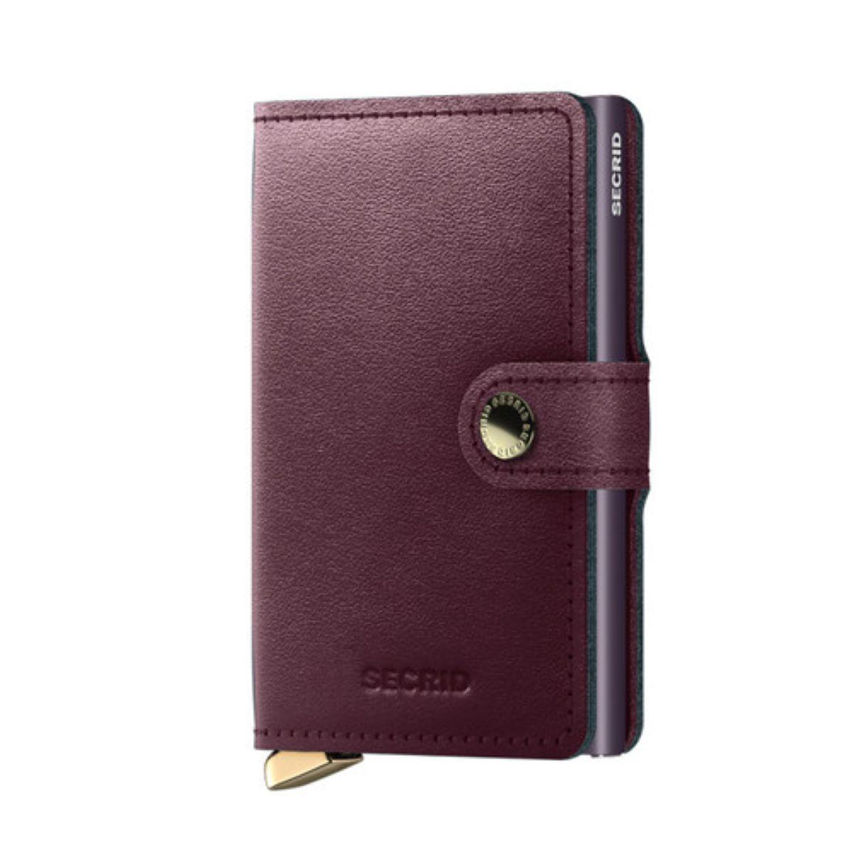 Dusk Bordeaux Premium Miniwallet by Secrid