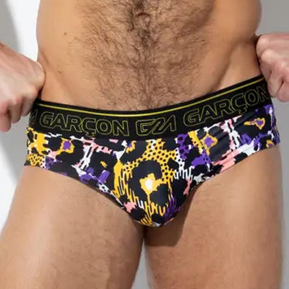 Purple Jaguar Brief by Garcon (GM21-Purple-Brief)