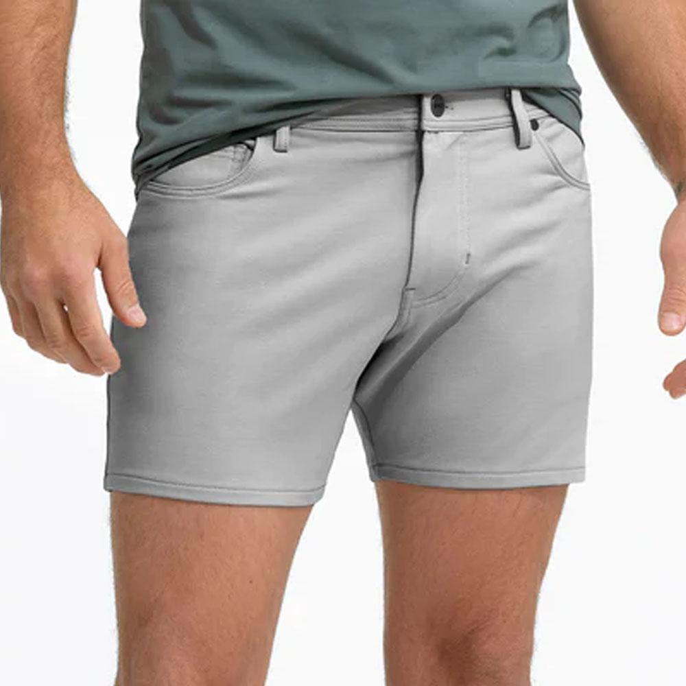All In 5-Inch Light Grey Short by Swet Tailor (ST-6056)