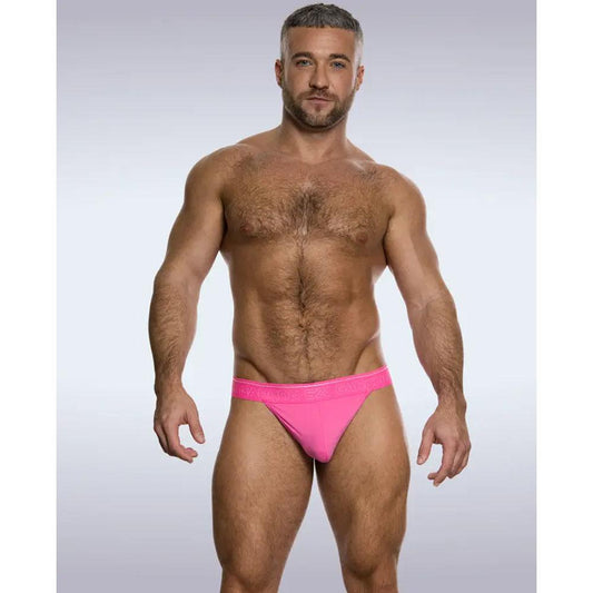 Neon Pink Thong by Garcon