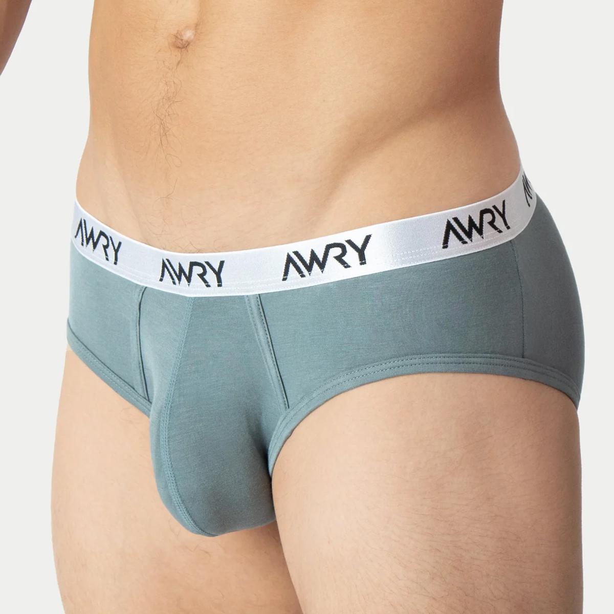 Signature Sage Green Briefs by Awry Menswear