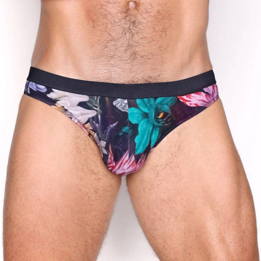 Floral Bouquet Swim Brief by Skull & Bones