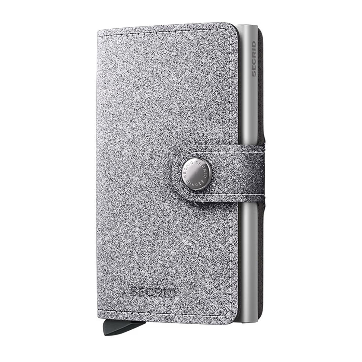 Glitter Silver Miniwallet by Secrid