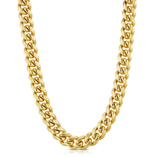 6MM Gold Miami Cuban Chain by Gold Gods