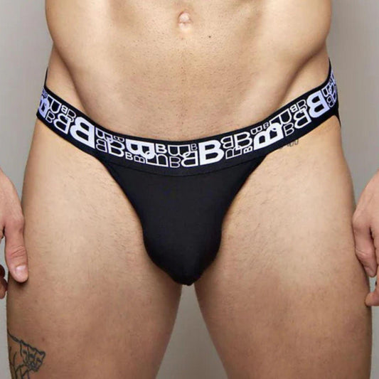 B Logo Black Jock by Beauboy Menswear