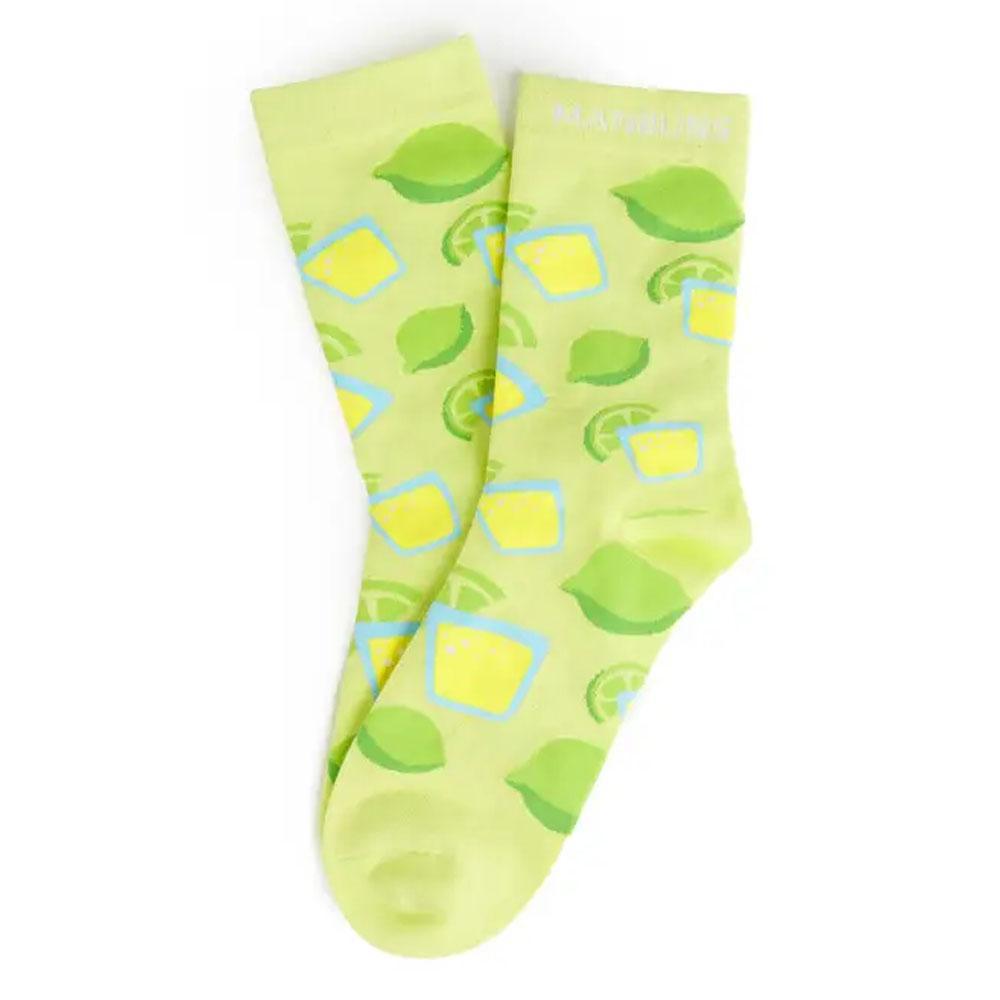 Lime Green Tequila Socks